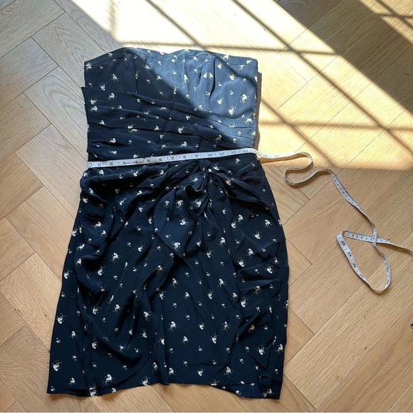 Club Monaco Strapless Silk Dress (Size 8) - Picture 11 of 13